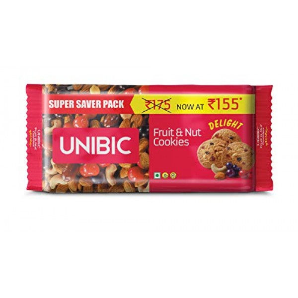 UNIBIC Fruit and Nut Cookies -150gr