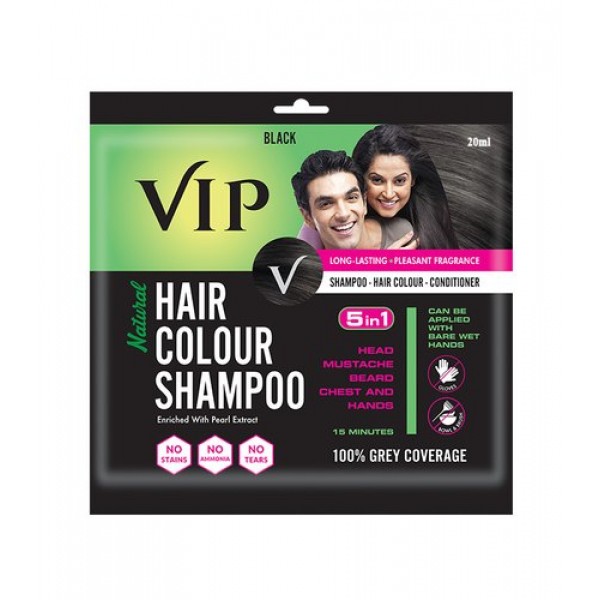 VIP NATURAL HAIR COLOUR SHAMPOO 