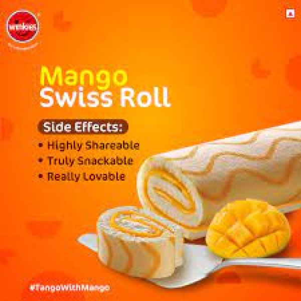 WINKIES  Mango Swiss Roll -100g