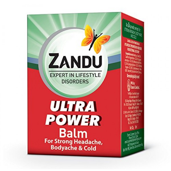 Zandu Ultra Power Balm - 8ML