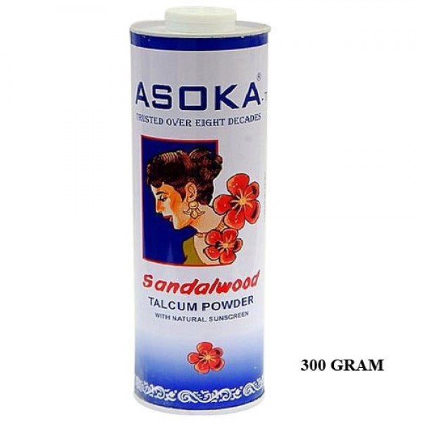  Asoka-T Sandal wood Talcum Powder- 300gm