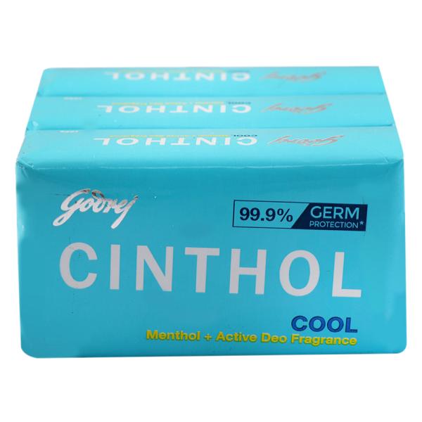 Cinthol Cool pack of 3 75g
