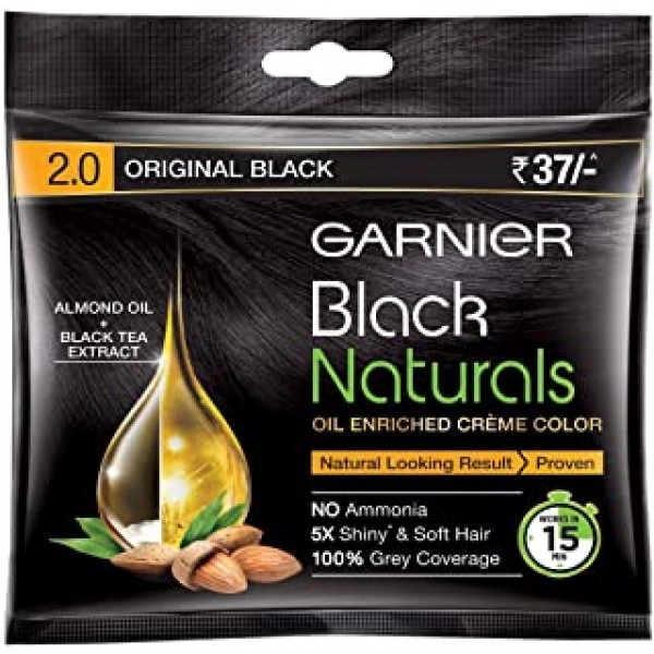 Garnier Black Naturals  original black- 20ml+20g