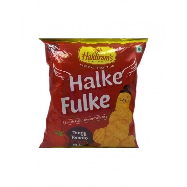 haldiram hallke fulke tangy tomato potato chips