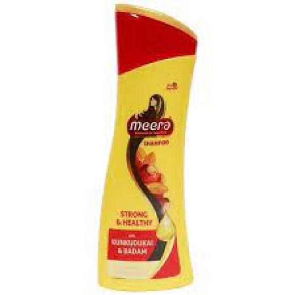 Meera Hairfall Care Shampoo with  Kunkudukai & Badam-180ml