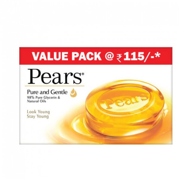 Pears Pure & Gentle  Value Pack 4pack