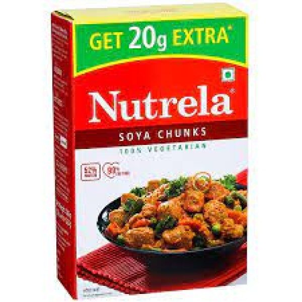 Nutrela soya chunks 200gms + 20gms extra