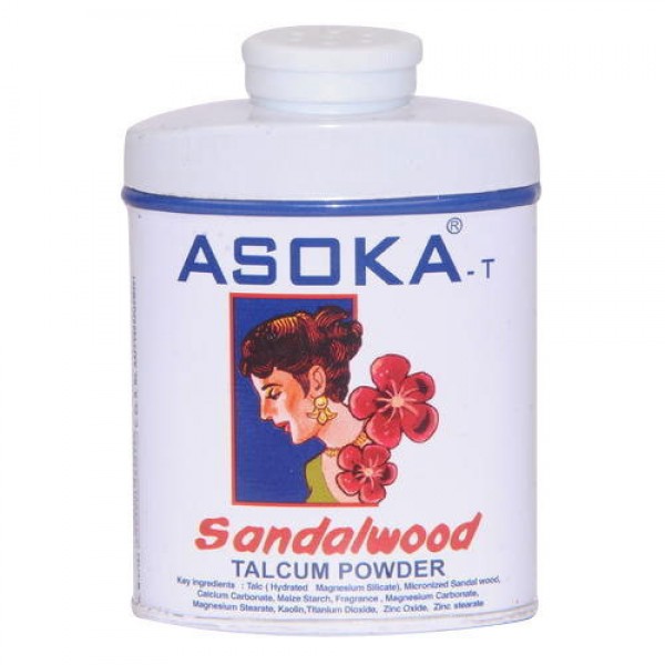 Asoka Sandalwood Talcum Powder-35gms
