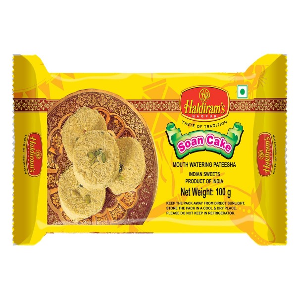 Haldiram soan cake 100g