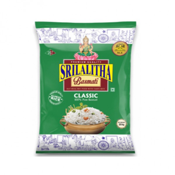 SRILALITHA BASMATI RICE 1KG