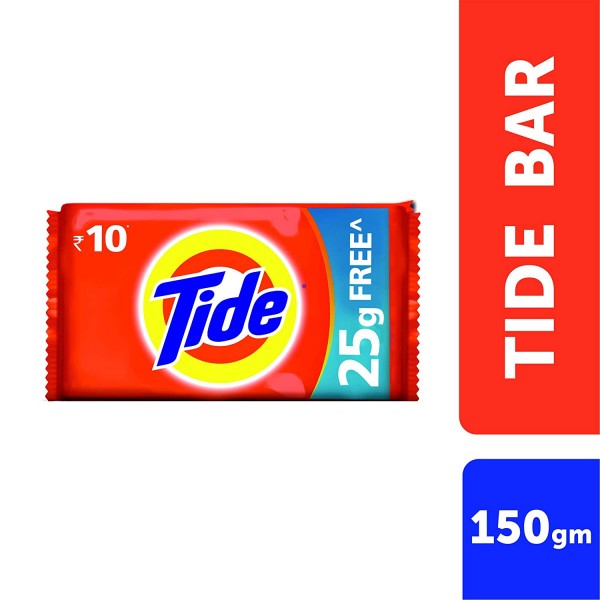 Tide Detergent Bar 125 g+25 g  FREE