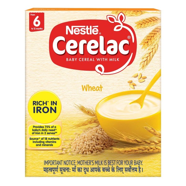 Nestle Cerelac Wheat Orange 300gm