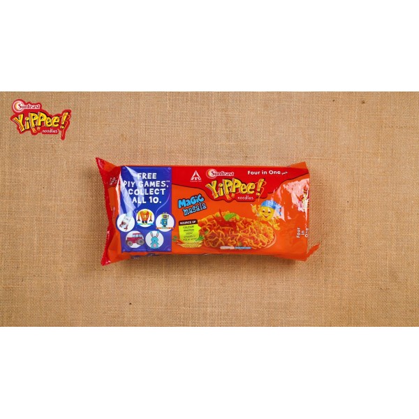 Yippee Noodles -280g free multipurpose cloth