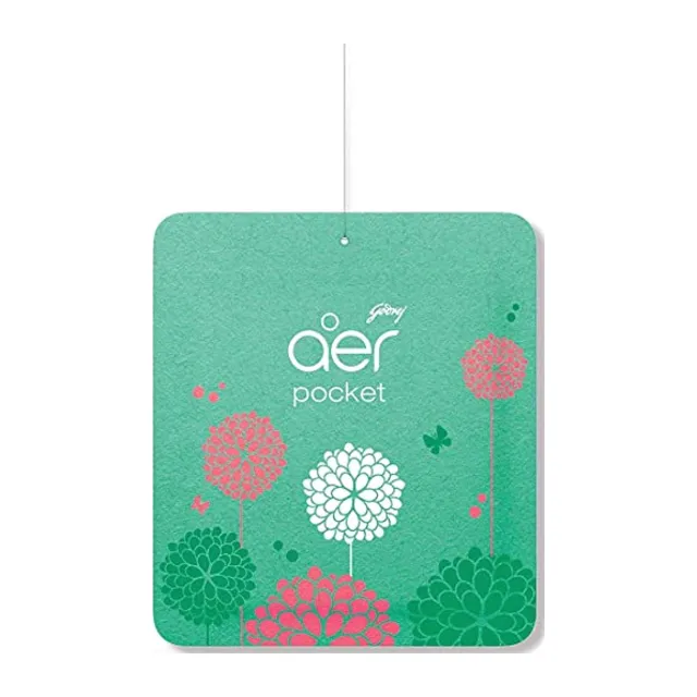 Godrej Aer Pocket, Bathroom Air Fragrance - Floral Delight(10g)