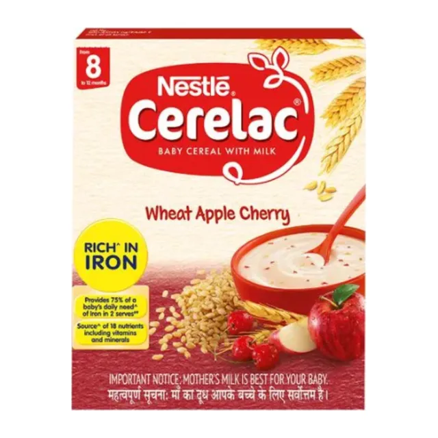 Nestle Cerelac Wheat Apple Cherry300gm