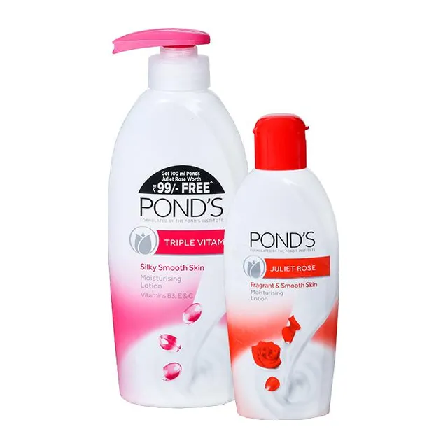 Ponds Triple Vitamin Moist Lotion - 275 ml