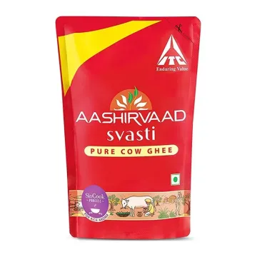 Aashirvaad Svasti Pure Cow Ghee 10Rs